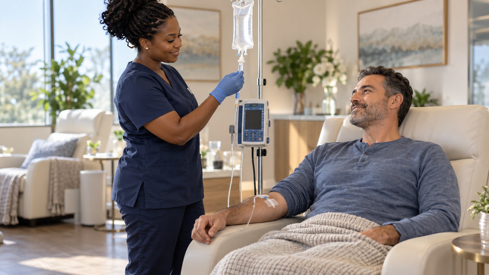 IV hydration documentation