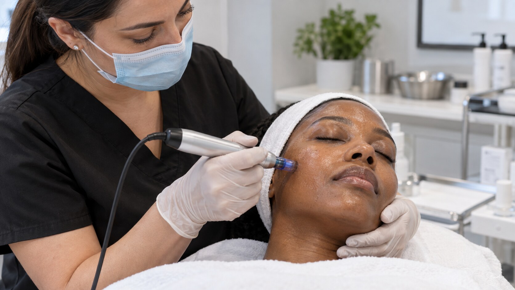 Microneedling documentation